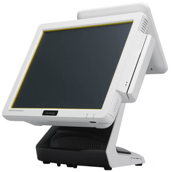 صندوق مکانیزه فروش OKPOS Z-POS شکیل،قدرتمند و اقتصادی.صندوق فروشگاهی OKPOS Z-1500 دارای نمایشگر LCD لمسی و 15 اینچی